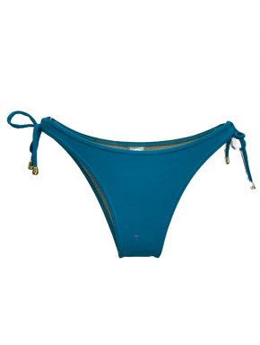 Tanga de biquíni com detalhe de amarração na lateral Lisa