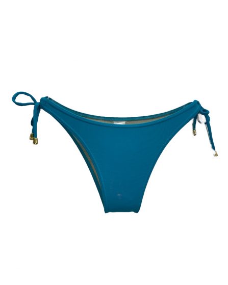 Tanga de biquíni com detalhe de amarração na lateral Lisa