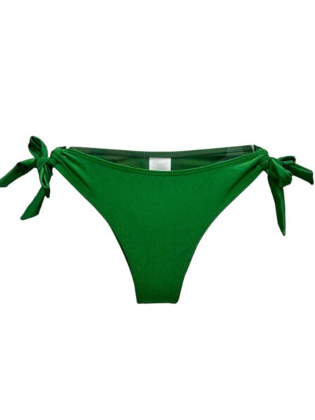 Tanga de Biquíni com Laço na Lateral Lisos - Imagem 8