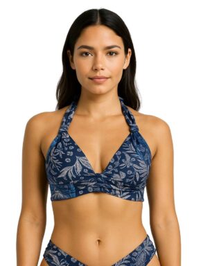 Top de biquíni Frente Única sem bojo Batik