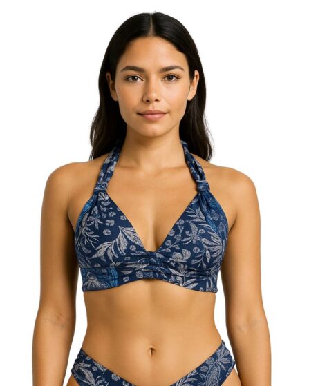 Top de biquíni Frente Única sem bojo Batik