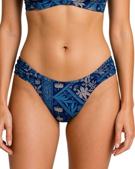 Tanga de Biquíni com Lateral Drapeada Batik