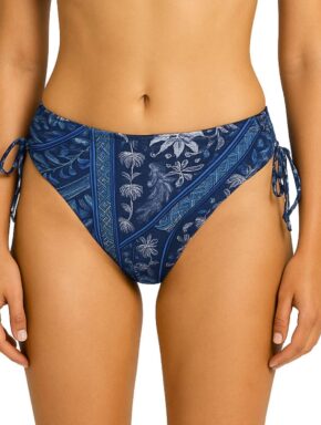 Tanga de Biquíni com Franzido Lateral Batik