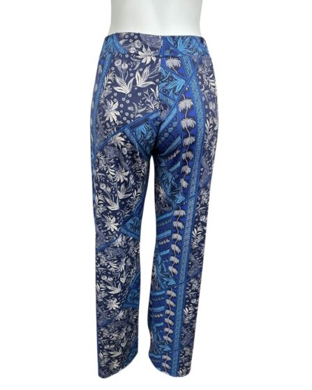 Calça pantalona com amarração na cintura Batik - Imagem 3