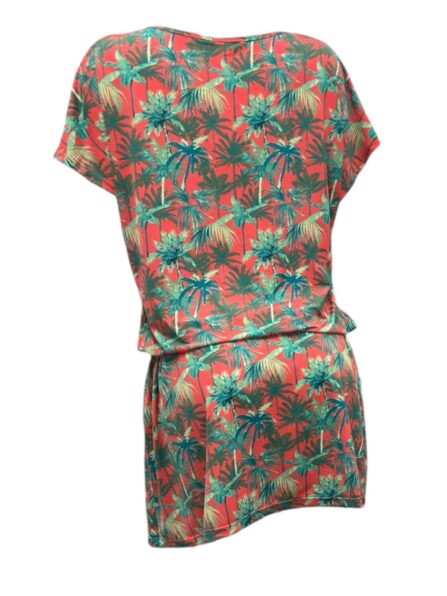 Vestido curto com amarração na cintura Bliss - Imagem 5