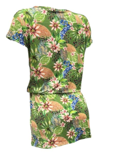 Vestido curto com amarração na cintura Groove - Imagem 6