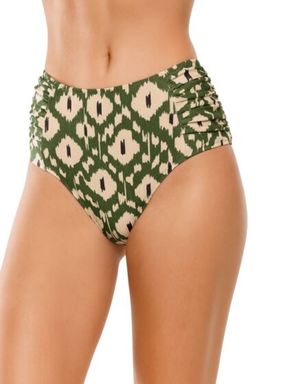 Tanga de Biquíni Cós Alto com Lateral Drapeada Arizona