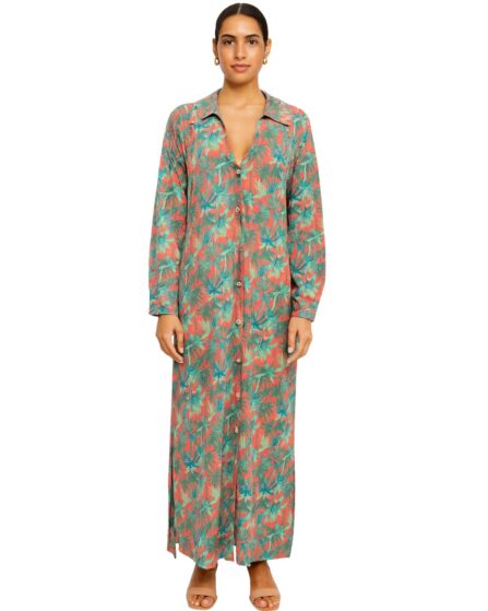 Camisão Longo com Gola Bliss