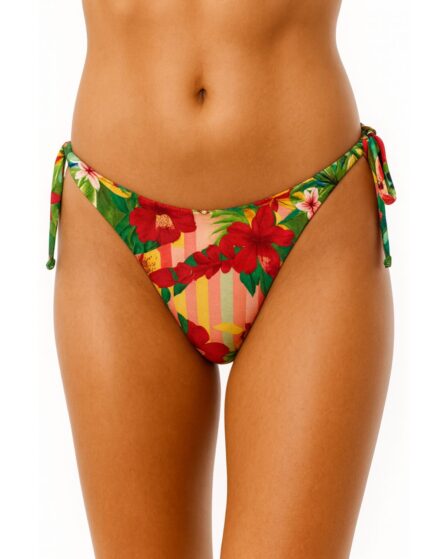 Tanga de biquíni com amarração na lateral Vitamina