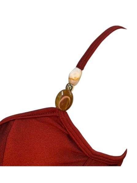 TOP DE BIQUÍNI MEIA TAÇA Com BOJO Beads Lisos - Imagem 10