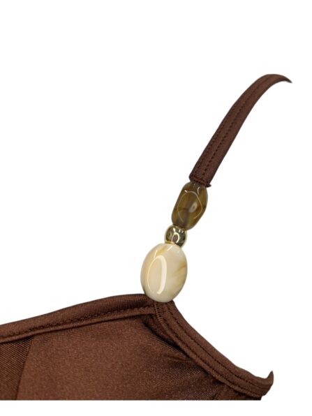 TOP DE BIQUÍNI MEIA TAÇA Com BOJO Beads Lisos - Imagem 8