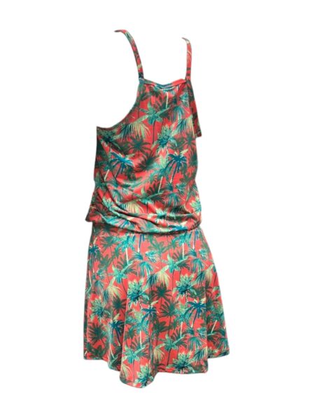 Vestido curto com alça fina e transpassado Bliss - Imagem 5