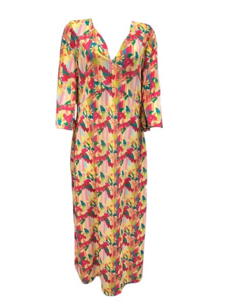 Vestido longo manga ¾ Vitamina - Imagem 4
