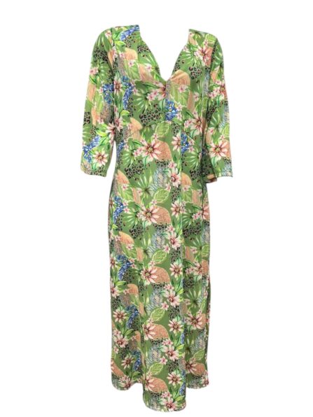 Vestido longo manga ¾ Groove - Imagem 4