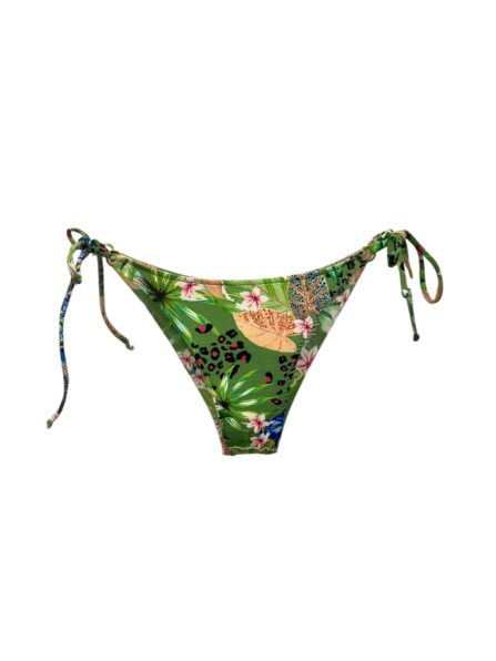 Tanga de biquíni com amarração lateral e argolinha Groove - Imagem 3