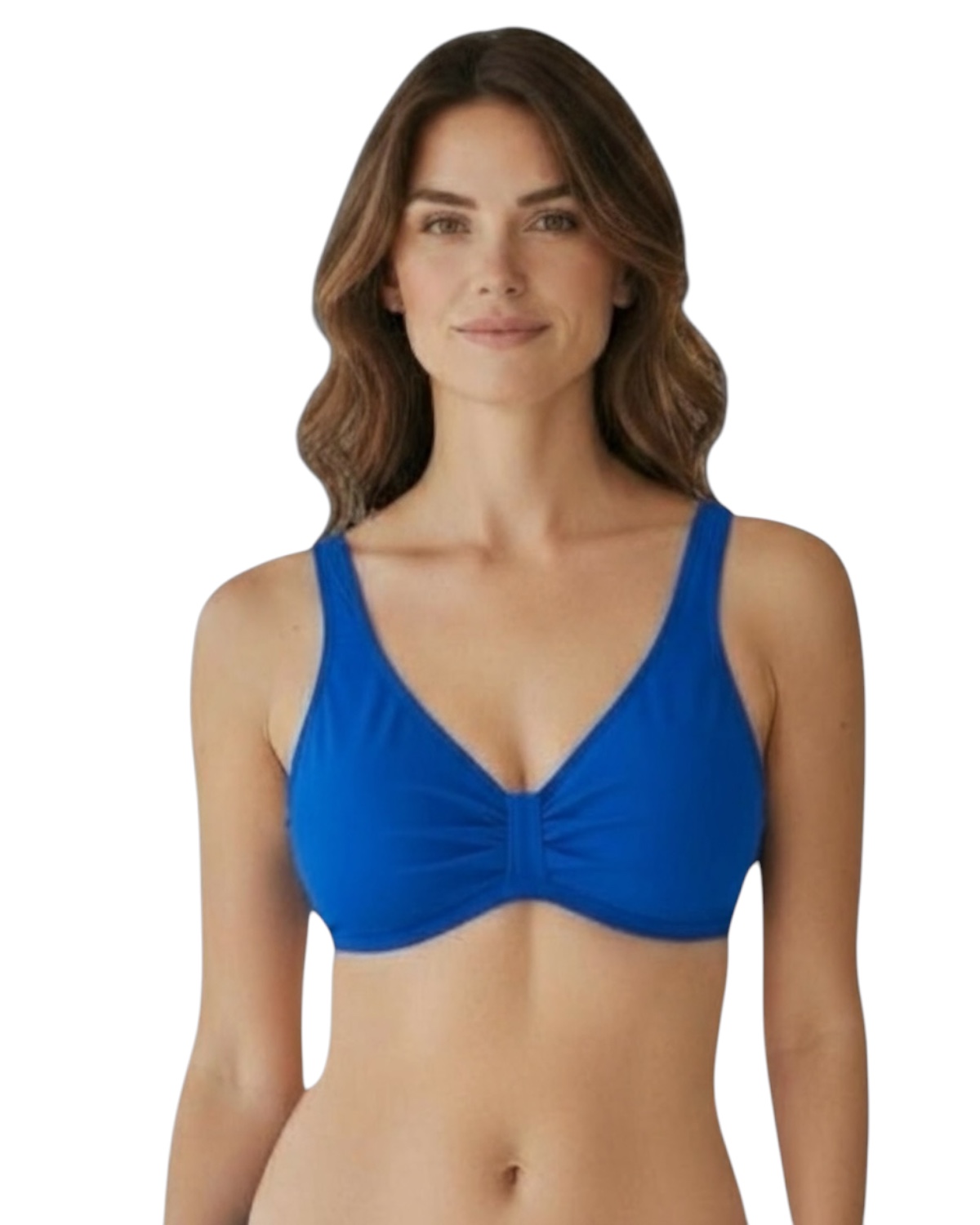 Top de Biquíni básico estilo camiseta sem bojo Cores - Imagem 6