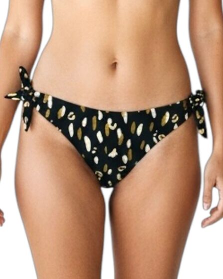 Tanga de Biquíni com Amarração na Lateral Oliva Print - Imagem 2