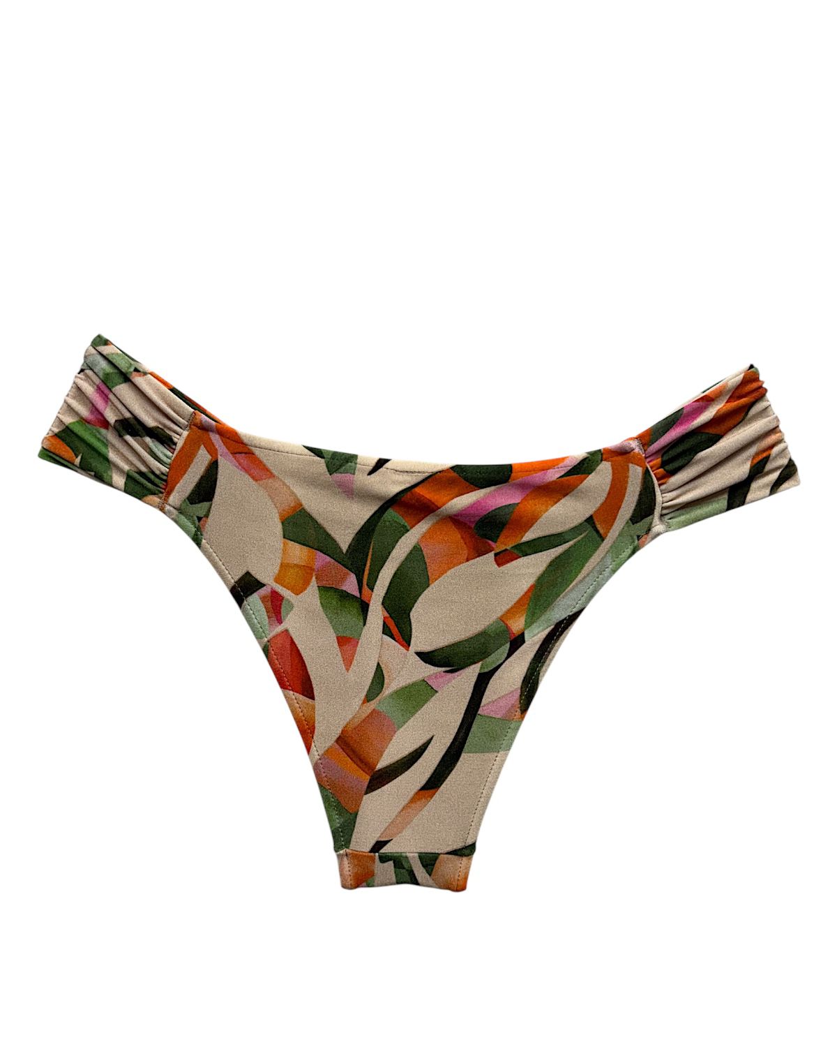 Tanga de Biquíni com Lateral Drapeada Bruma - Imagem 4