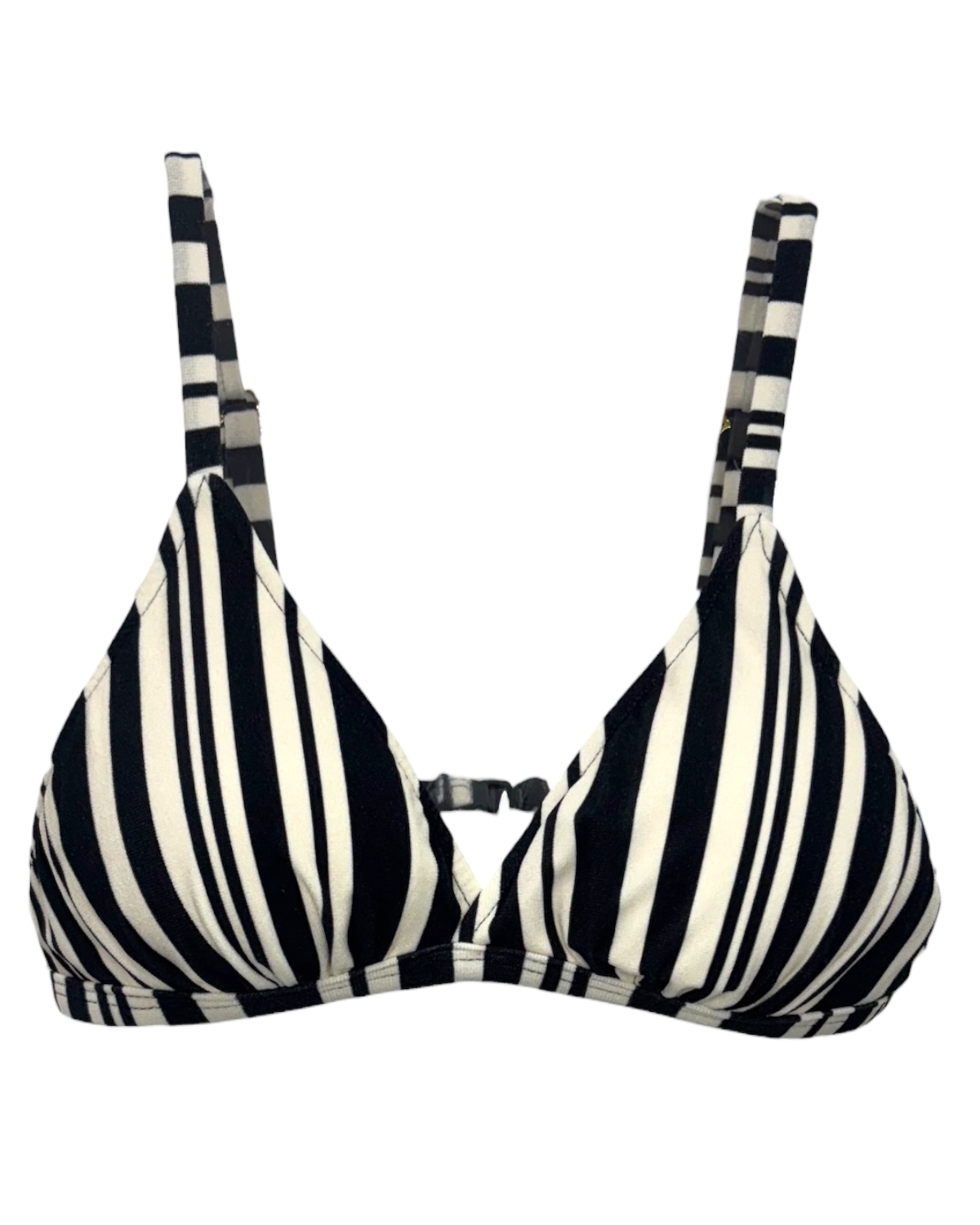 Top de Biquíni Transpassado Textura Atoalhada Duna - Imagem 3