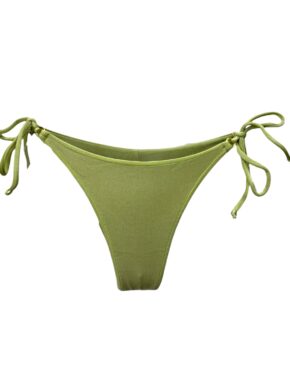 Tanga de biquíni amarração lateral Verde Claro