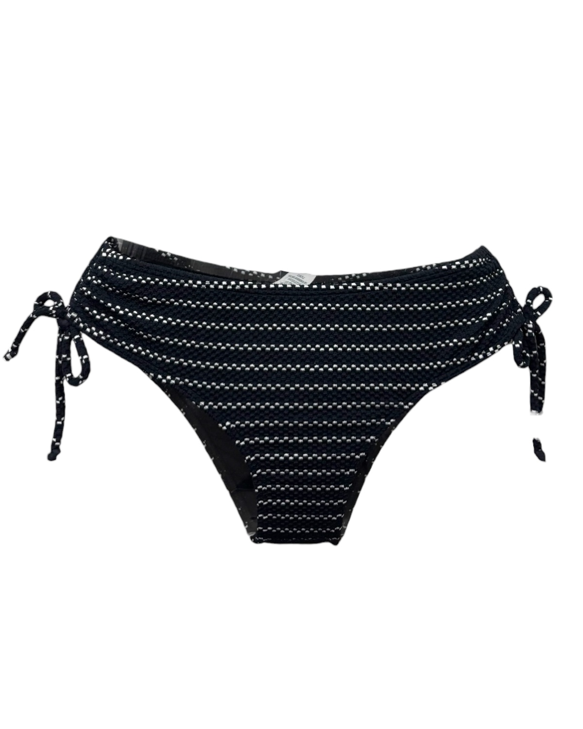 Tanga de biquíni detalhe franzido na lateral textura Listra PB - Imagem 2